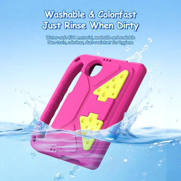 For Xiaomi Redmi Pad SE DUX DUCIS PUFF Series EVA Portable Holder Tablet Case(Pink)