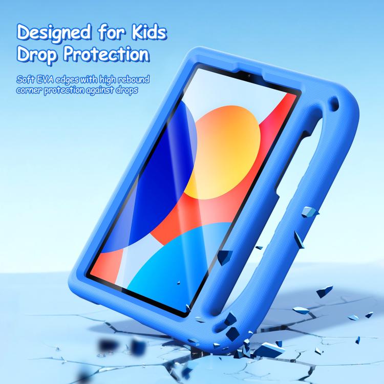 For Xiaomi Redmi Pad SE DUX DUCIS PUFF Series EVA Portable Holder Tablet Case(Blue)