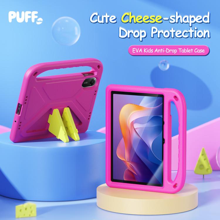 For Xiaomi Redmi Pad 2 DUX DUCIS PUFF Series EVA Portable Holder Tablet Case(Pink)
