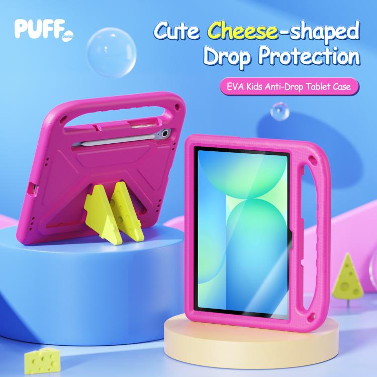For Samsung Galaxy Tab S10 FE / S9 FE DUX DUCIS PUFF Series EVA Portable Holder Tablet Case(Pink) - free shipping - PMC Jewellery - Order now!