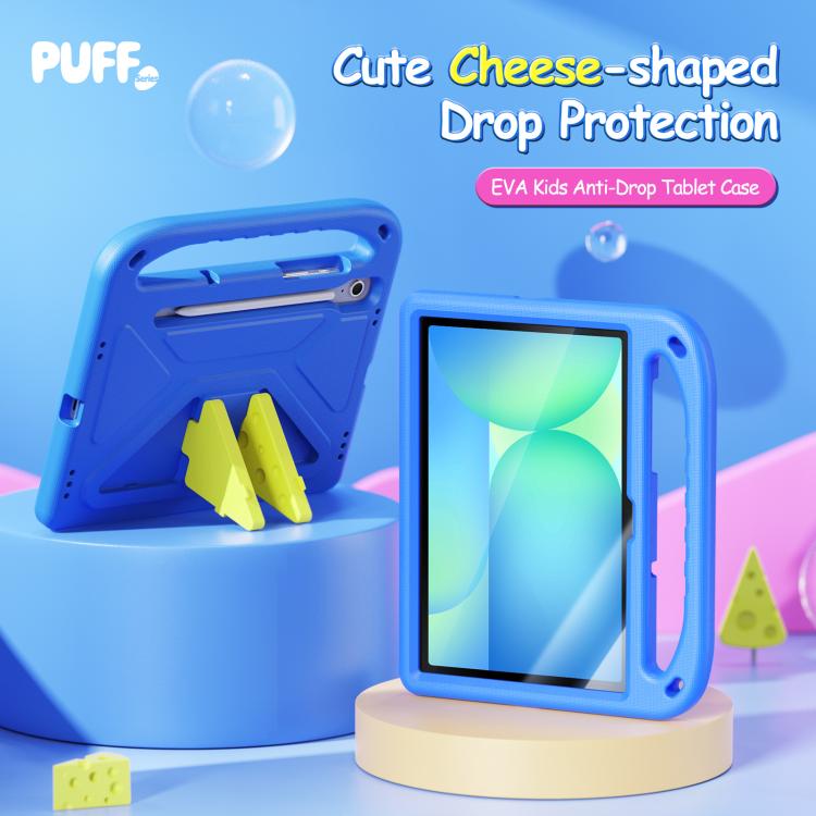 For Samsung Galaxy Tab S10 FE / S9 FE DUX DUCIS PUFF Series EVA Portable Holder Tablet Case(Blue)