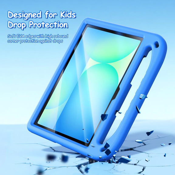 For Samsung Galaxy Tab S10 FE / S9 FE DUX DUCIS PUFF Series EVA Portable Holder Tablet Case(Blue)