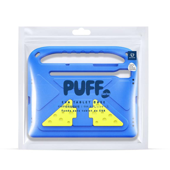 For Samsung Galaxy Tab S10 FE / S9 FE DUX DUCIS PUFF Series EVA Portable Holder Tablet Case(Blue)