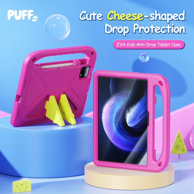 For Xiaomi Pad 6 / 6 Pro DUX DUCIS PUFF Series EVA Portable Holder Tablet Case(Pink) - free shipping - PMC Jewellery - Order now!
