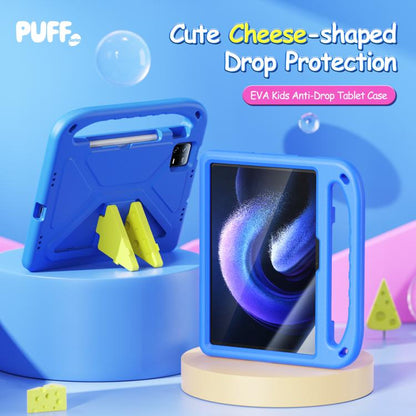 For Xiaomi Pad 6 / 6 Pro DUX DUCIS PUFF Series EVA Portable Holder Tablet Case(Blue) - free shipping - PMC Jewellery - Order now!