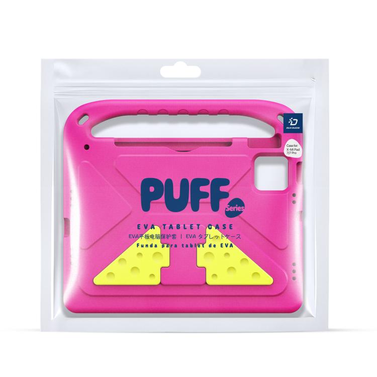 For Xiaomi Pad 7 / 7 Pro DUX DUCIS PUFF Series EVA Portable Holder Tablet Case(Pink) - free shipping - PMC Jewellery - Order now!