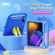 For Xiaomi Pad 7 / 7 Pro DUX DUCIS PUFF Series EVA Portable Holder Tablet Case(Blue)