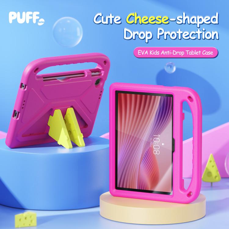 For Lenovo Tab K10 2nd DUX DUCIS PUFF Series EVA Portable Holder Tablet Case(Pink)