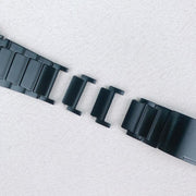 For Apple Watch 42mm / 41mm / 40mm / 38mm Tri-beads Side-detachable Buckle Stainless Steel Watch Band(Silver)
