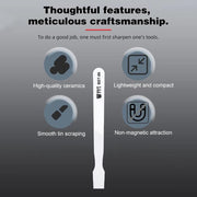 BEST BST-86 Multifunctional Anti-static Anti-magnetic BGA Ceramic Tin Scraper