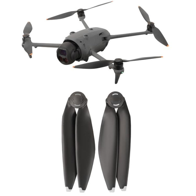 For DJI Mavic 4 Pro Sunnylife 1158F Quick-Release Propellers Blades, Type:One Pair(Silver Tip)