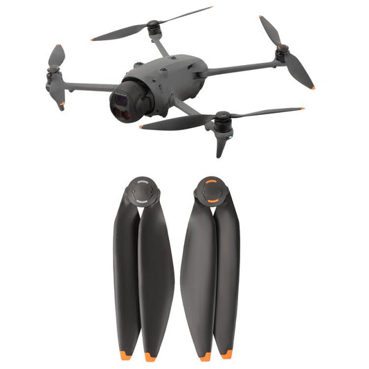 For DJI Mavic 4 Pro Sunnylife 1158F Quick-Release Propellers Blades, Type:One Pair(Orange Tip) - free shipping - PMC Jewellery - Order now!