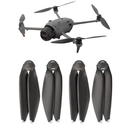 For DJI Mavic 4 Pro Sunnylife 1158F Quick-Release Propellers Blades, Type:Two Pairs(Silver Tip) - free shipping - PMC Jewellery - Order now!