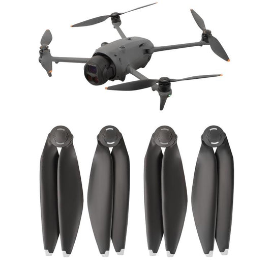 For DJI Mavic 4 Pro Sunnylife 1158F Quick-Release Propellers Blades, Type:Two Pairs(Silver Tip) - free shipping - PMC Jewellery - Order now!
