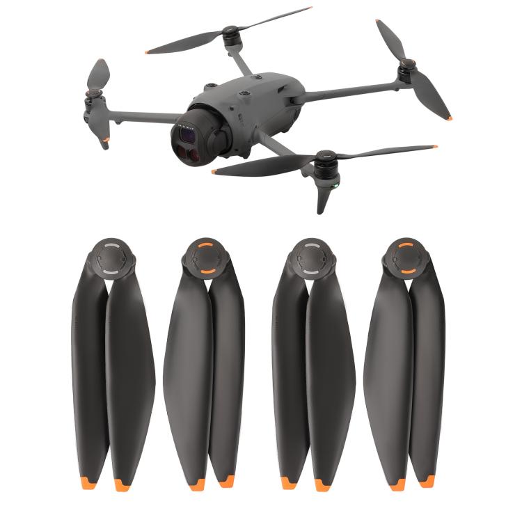 For DJI Mavic 4 Pro Sunnylife 1158F Quick-Release Propellers Blades, Type:Two Pairs(Orange Tip) - free shipping - PMC Jewellery - Order now!