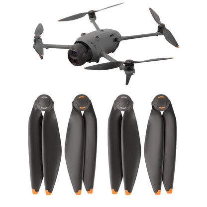 For DJI Mavic 4 Pro Sunnylife 1158F Quick-Release Propellers Blades, Type:Two Pairs(Orange Tip) - free shipping - PMC Jewellery - Order now!