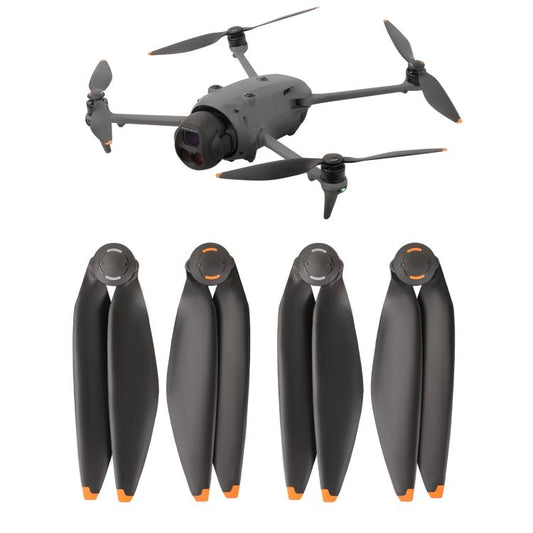 For DJI Mavic 4 Pro Sunnylife 1158F Quick-Release Propellers Blades, Type:Two Pairs(Orange Tip) - free shipping - PMC Jewellery - Order now!