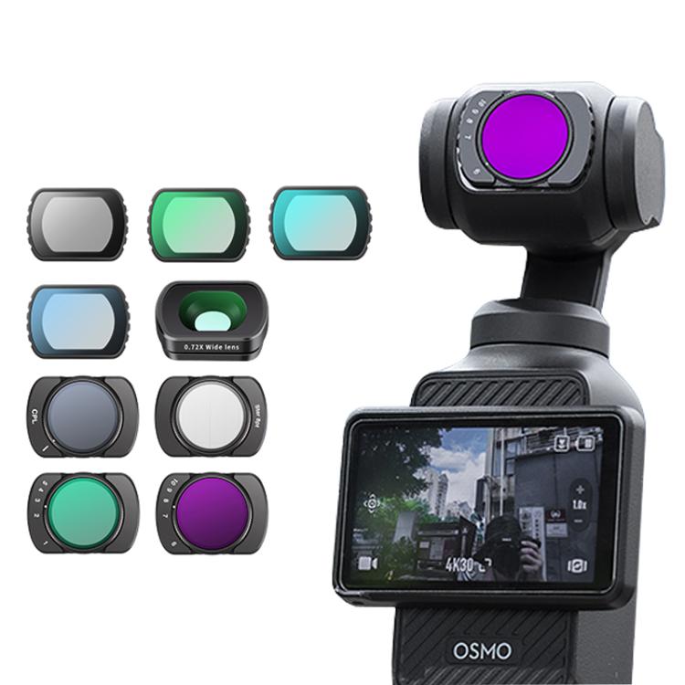For DJI Osmo Pocket 3 Camera Lens Filter, Filter:VND6-10 - free shipping - PMC TechLife - Order now!