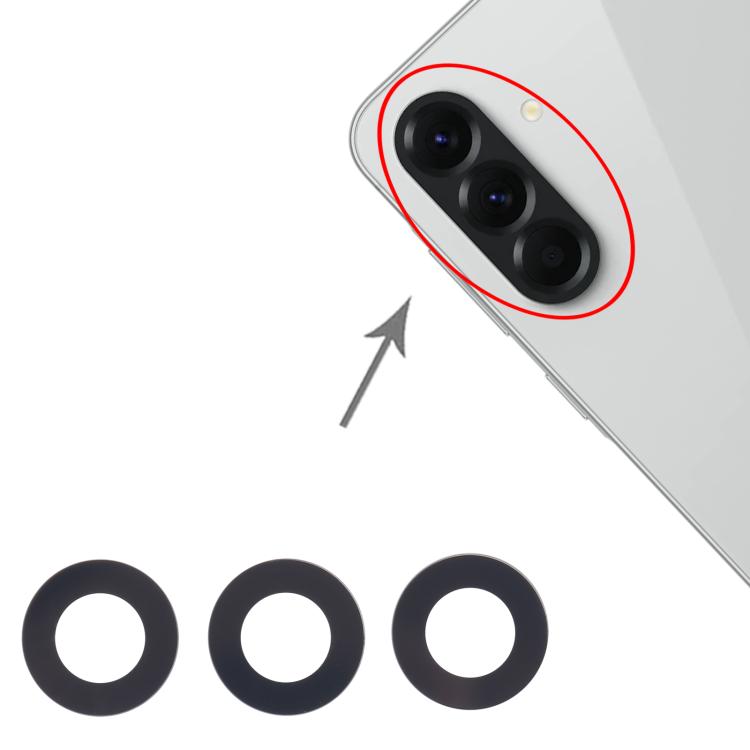 For Samsung Galaxy A56 SM-A566B 10set Back Camera Lens