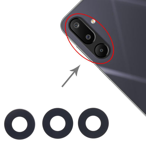 For Samsung Galaxy M16 SM-M166P 10set Back Camera Lens