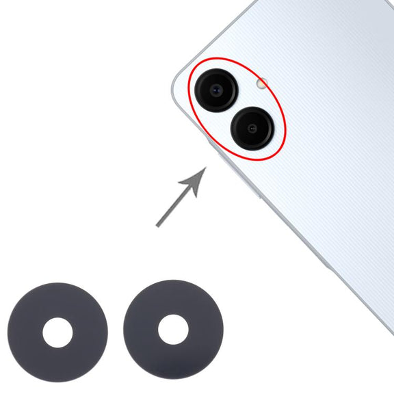 For Samsung Galaxy A06 SM-A065F 10set Back Camera Lens