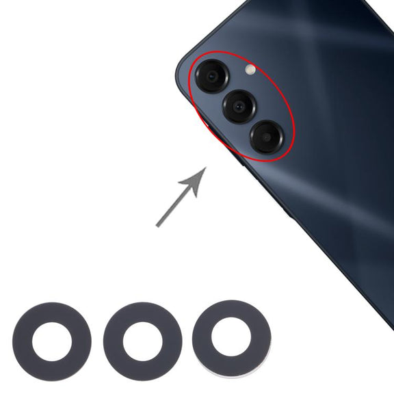 For Samsung Galaxy A16 5G SM-A166B 10set Back Camera Lens