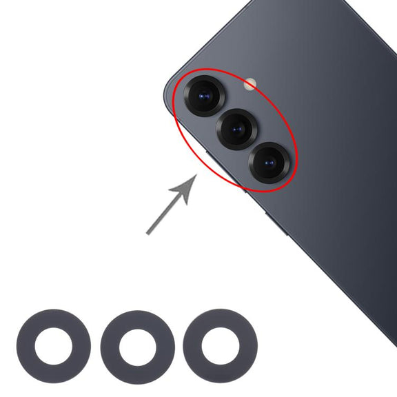 For Samsung Galaxy S25+ SM-S936B 10set Back Camera Lens