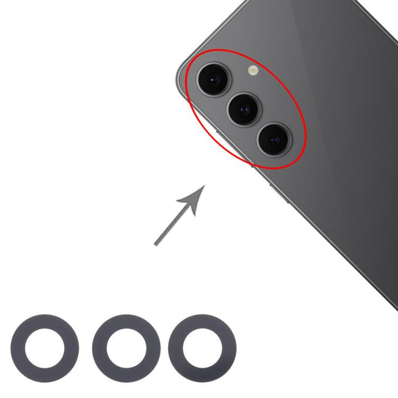 For Samsung Galaxy S24 FE SM-S721B 10set Back Camera Lens