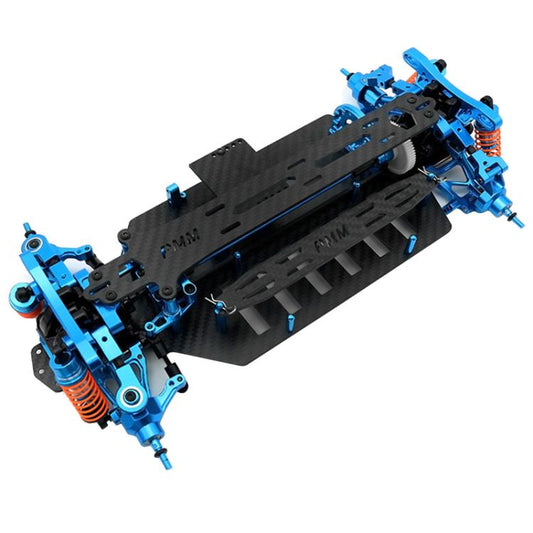 PMM Racing TT02 1:10 Carbon Fiber Chassis Aluminum Alloy RC Car Frame - free shipping - PMC Jewellery - Order now!