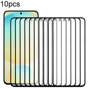 For Samsung Galaxy S24 FE SM-S721B 10pcs Front Screen Outer Glass Lens with OCA Optically Clear Adhesive