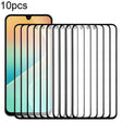 For Samsung Galaxy M36 SM-M366B 10pcs Front Screen Outer Glass Lens with OCA Optically Clear Adhesive - free shipping - PMC TechLife - Order now!