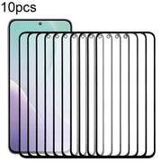 For Samsung Galaxy M56 SM-M566B 10pcs Front Screen Outer Glass Lens with OCA Optically Clear Adhesive