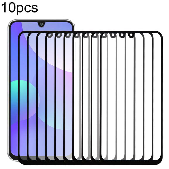 For Samsung Galaxy F16 SM-E166P 10pcs Front Screen Outer Glass Lens with OCA Optically Clear Adhesive