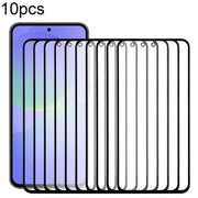 For Samsung Galaxy A36 SM-A366B 10pcs Front Screen Outer Glass Lens with OCA Optically Clear Adhesive