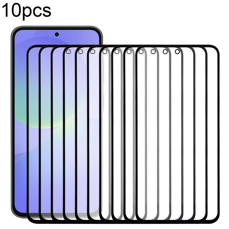 For Samsung Galaxy A36 SM-A366B 10pcs Front Screen Outer Glass Lens with OCA Optically Clear Adhesive - free shipping - PMC TechLife - Order now!