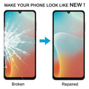 For Samsung Galaxy M06 SM-M066B 10pcs Front Screen Outer Glass Lens with OCA Optically Clear Adhesive