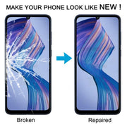 For Samsung Galaxy F05 SM-E055F 10pcs Front Screen Outer Glass Lens with OCA Optically Clear Adhesive