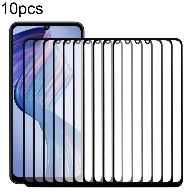 For Samsung Galaxy F05 SM-E055F 10pcs Front Screen Outer Glass Lens with OCA Optically Clear Adhesive - free shipping - PMC TechLife - Order now!