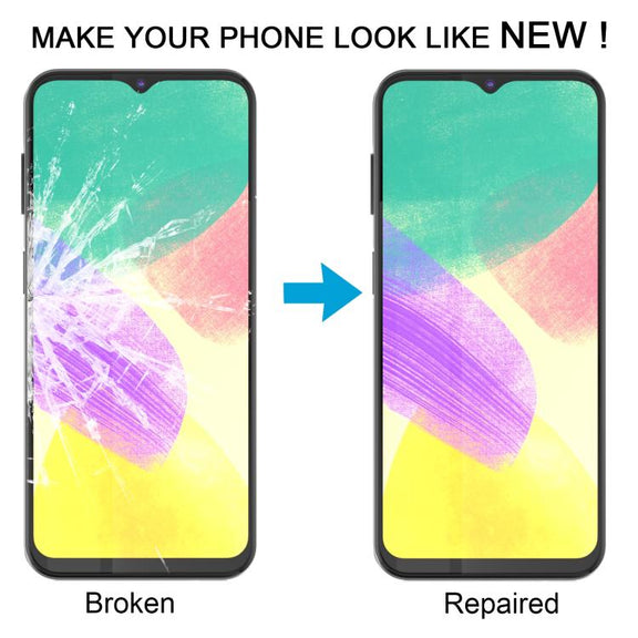 For Samsung Galaxy F14 4G SM-E145F 10pcs Front Screen Outer Glass Lens with OCA Optically Clear Adhesive