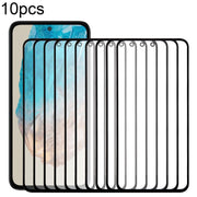 For Samsung Galaxy M35 SM-M356B 10pcs Front Screen Outer Glass Lens with OCA Optically Clear Adhesive