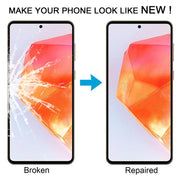 For Samsung Galaxy C55 SM-C556B 10pcs Front Screen Outer Glass Lens with OCA Optically Clear Adhesive