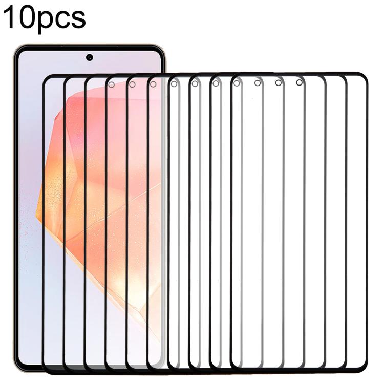 For Samsung Galaxy C55 SM-C556B 10pcs Front Screen Outer Glass Lens with OCA Optically Clear Adhesive - free shipping - PMC TechLife - Order now!