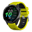 For Garmin Forerunner 970 Two Color Steel Buckle Silicone Watch Band(Lime Black) - free shipping - PMC TechLife - Order now!