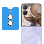 For Xiaomi Mix Flip 2 imak Glass Rear Camera Lens Film Phone Case Exclusive, Self-positioning Version