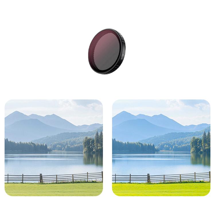 For DJI Action 5 Pro Camera Lens Filter, Filter:ND16 - free shipping - PMC Jewellery - Order now!