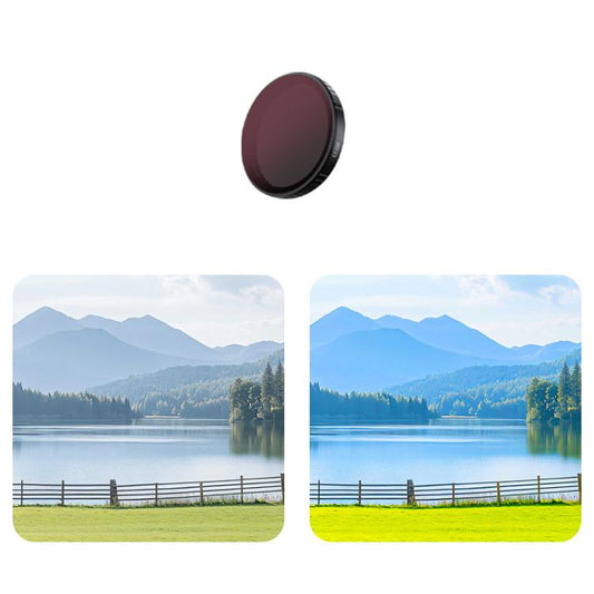 For DJI Action 5 Pro Camera Lens Filter, Filter:ND64 - free shipping - PMC Jewellery - Order now!