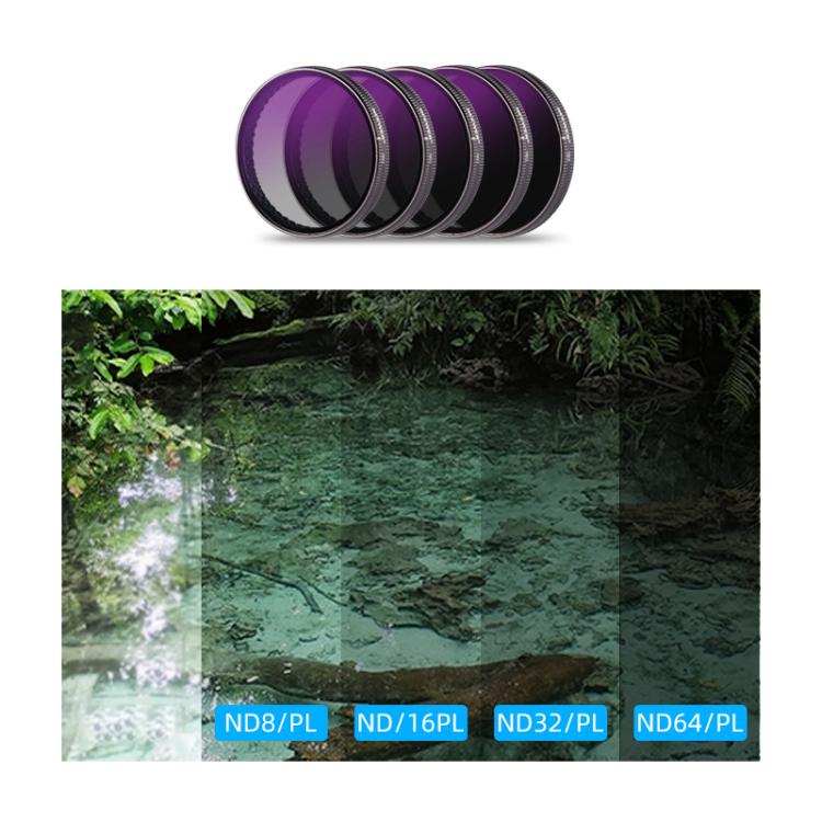 For DJI Action 5 Pro Camera Lens Filter, Filter:Diffusion 1/4