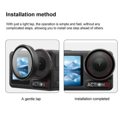 For DJI Action 5 Pro Camera Lens Filter, Filter:UV - free shipping - PMC Jewellery - Order now!