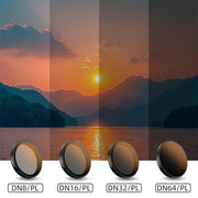 For DJI Action 5 Pro Camera Lens Filter, Filter:ND64