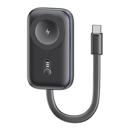 For Apple Watch Series USAMS CD245 1200mAh Portable Watch Wireless Charger with Cable(Metal Gray) - free shipping - PMC Jewellery - Order now!